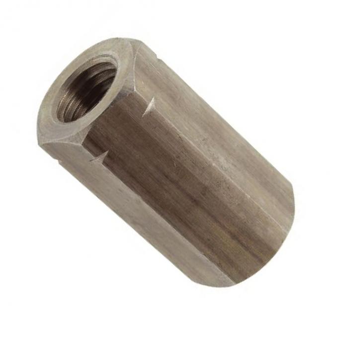 DIN6334 น็อตยาว Hex with Hole NON-STANDARD HEX HIGHE NUTS coupling nut M6-M36 Zinc / D.H.G YZP BLACK 2