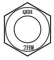 ASTM A194-2HM A194-2H A194-4 A194-7 A194-7M ถั่ว Hex หนักที่มีคาร์บอนและโลหะผสมเหล็ก PTFE สีดำ / สังกะสี / HDG 1/2 ~ 4 3